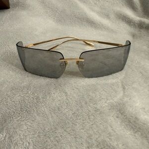DEZI x Monet Moneybags Gold/Chrome Sunglasses